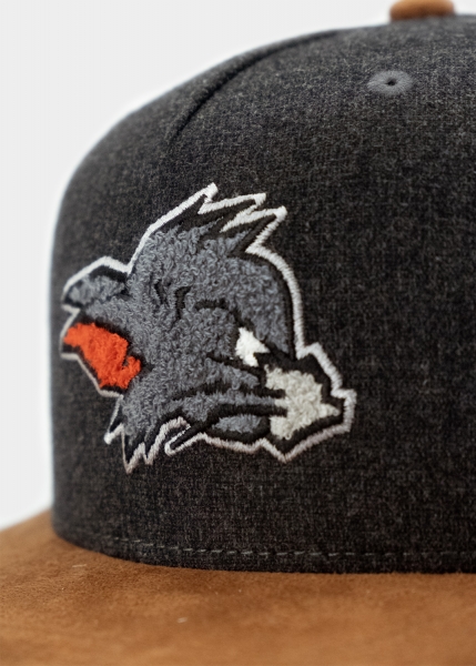 "Kirchdorf Wildcats" - dunkelgrau (Snapback)